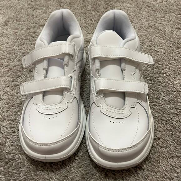 Balance Women's WW577VW White Walking Shoes DSL-2  7.5 Velcro Tennis comfort - Picture 1 of 16
